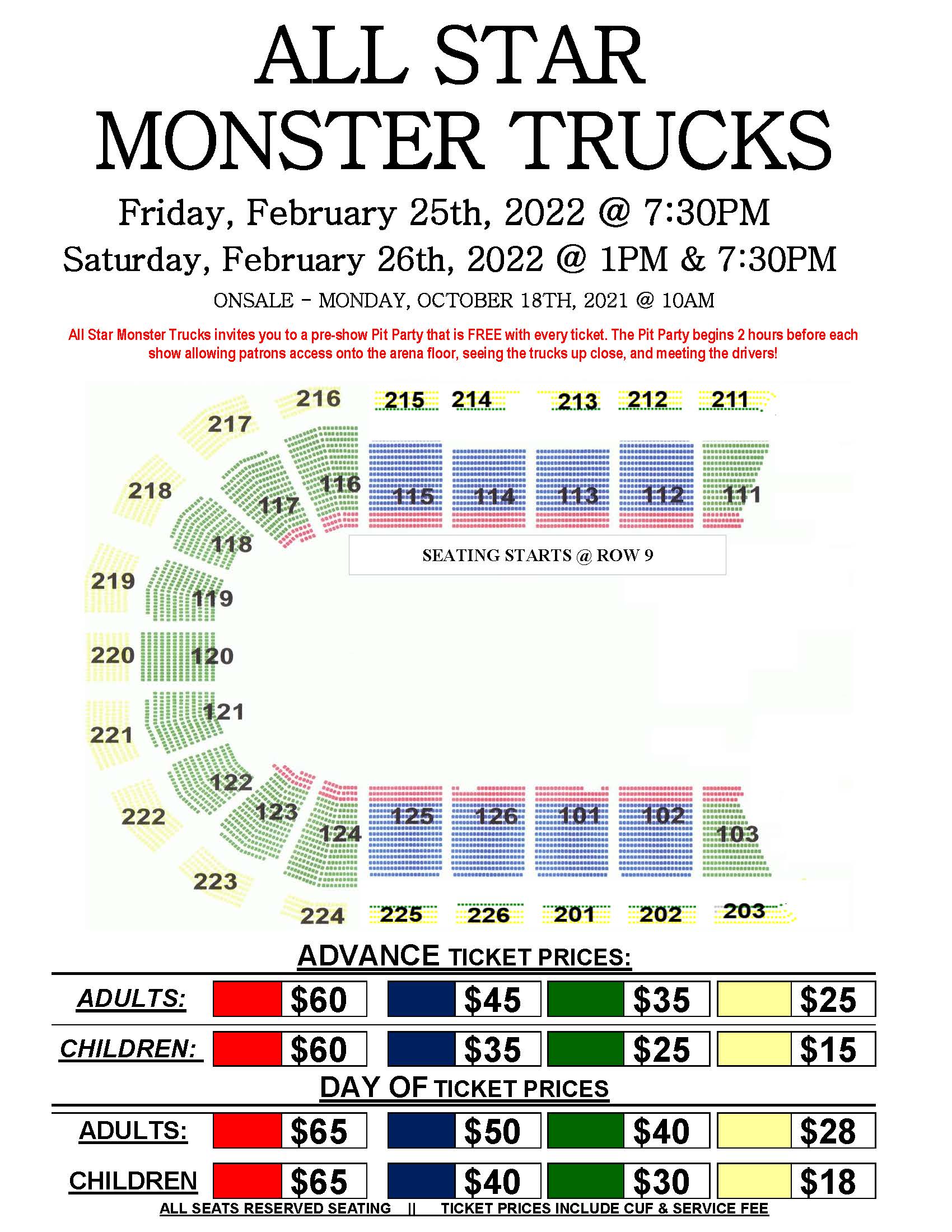 all star monster truck tour naples
